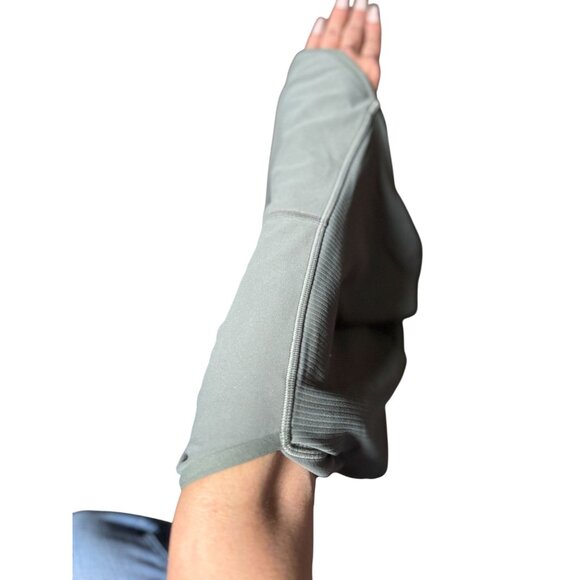 Lululemon 6 Align Super-High-Rise Ribbed-Waist Jogger Green Croos-waist pocket - Picture 11 of 12